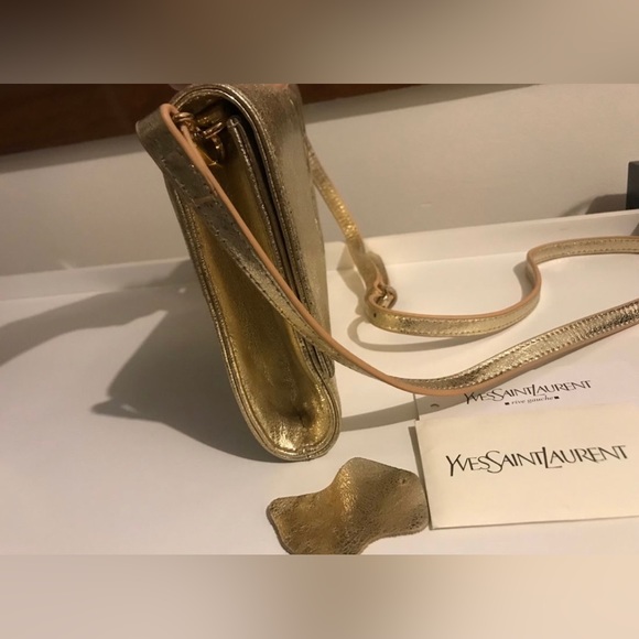 Yves Saint Laurent Belle de Jour Flap bag gold - Picture 3 of 5